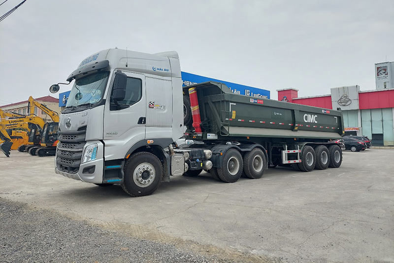 Đầu kéo chenglong H7 420hp cầu dầu
