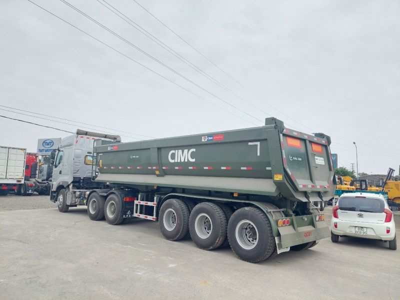 Sơ mi rơ mooc ben ( Tự đổ ) CIMC